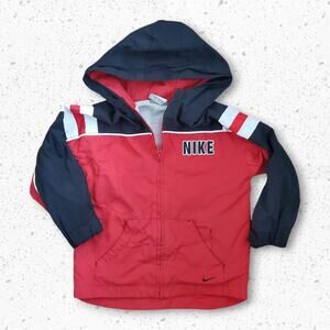 VTG Early Y2K Nike Toddler Windbreaker Jacket  Size 3T